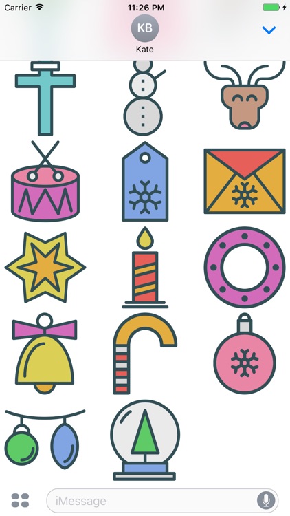 Merry Christmas Wishes for iMessage