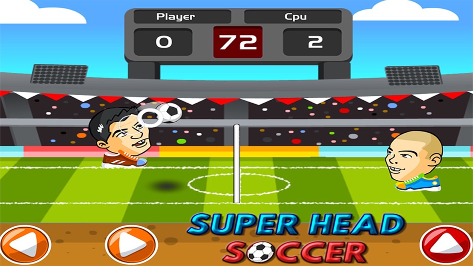 #3. Super Head Soccer Game (iOS) 由: Lime Soda Games