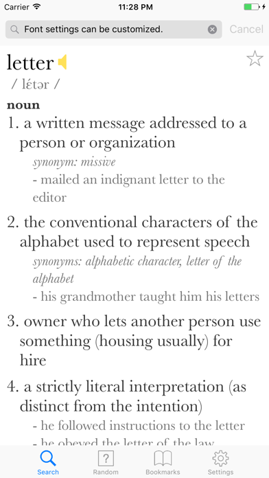 简易英英词典 - Plain English Dictionary screenshot