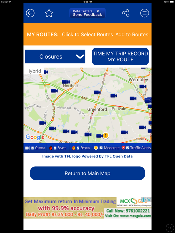 Screenshot #6 pour Live Traffic UK