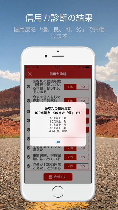 私借りれる？ 〜カードローン借入チェック screenshot