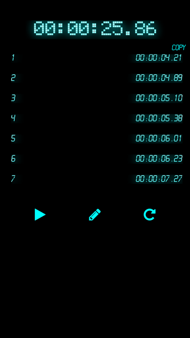 iStopwatch-best stopwatch for you app screenshot