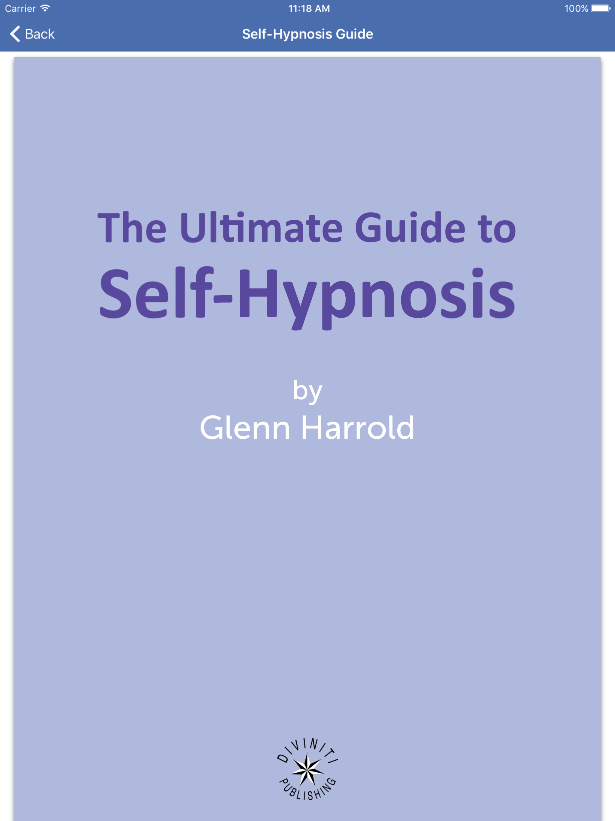 Law of Attraction Hypnosis by Glenn Harrold