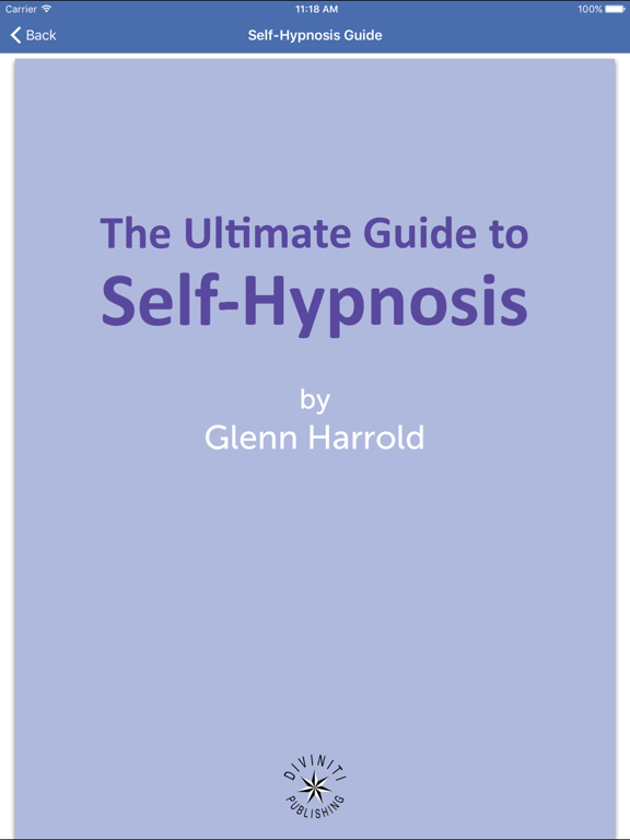 Law of Attraction Hypnosis by Glenn Harrold iPad screenshot 4 - Lifestyle app