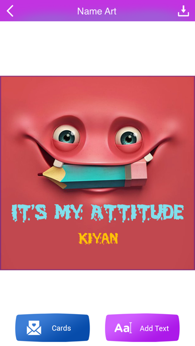 Screenshot #2 pour Stylish Name Maker