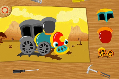 Baby Puzzles: Train screenshot 4