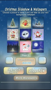 Christmas Slideshow Wallpapers screenshot #2 for iPhone