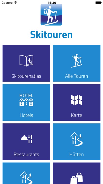 Skitourenatlas Südtirol-Dolomiten