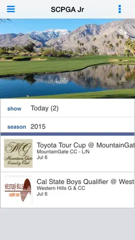 Game screenshot SCPGA Junior Tour apk