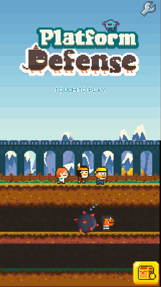 #1. Platform Defense (iOS) By: ParkPill