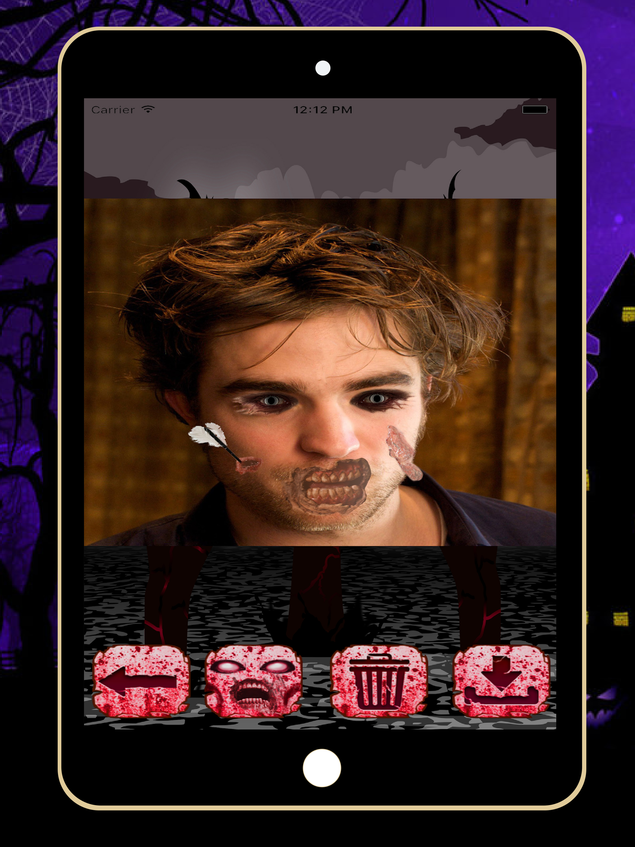 Make A Zombie - Scary Zombie Booth Make-Up Face screenshot 4
