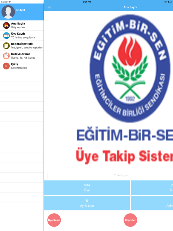 Screenshot #6 pour EBS Üye Takip