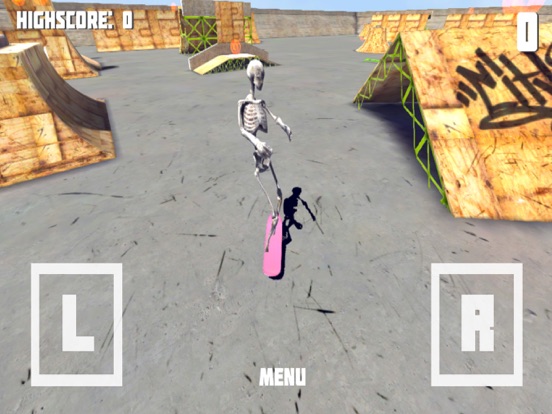 Skeleton Skate - Free Skateboard Game screenshot 3
