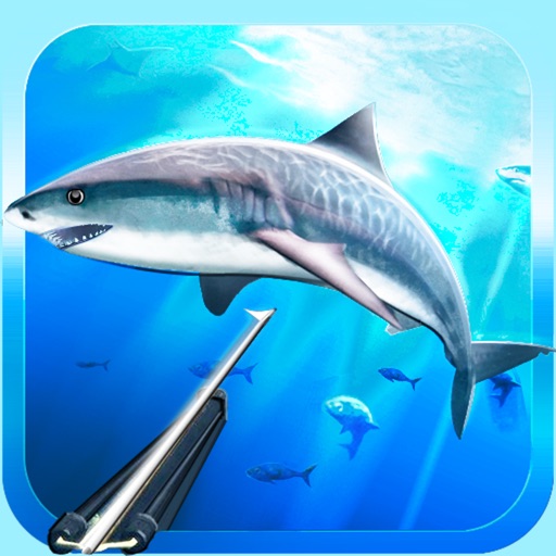 Hunter underwater spearfishing 3D