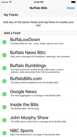 Game screenshot Bills News - A News Reader for Buffalo Bills Fans hack