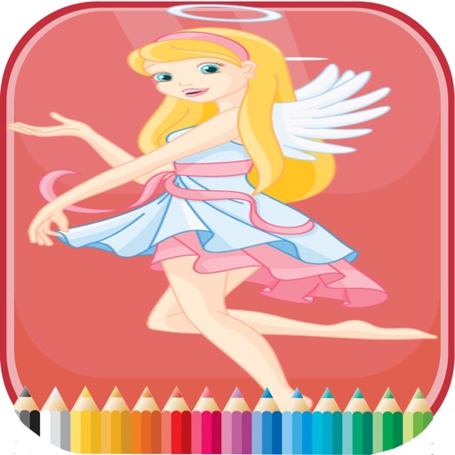 Fairy Art Coloring Book - for Kids iOS App