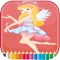 Fairy Art Coloring Book - for Kids