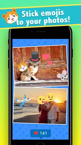 Game screenshot Emoji Stickers – Attach Emoji Stickers on Photos! mod apk