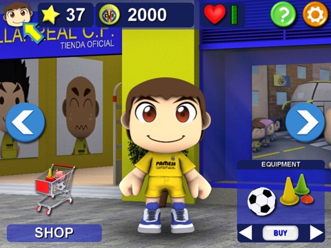 Villarreal CF Soccer Hunters screenshot 2