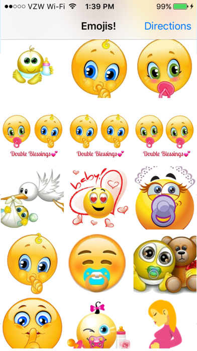 Screenshot #1 pour BabyMojis