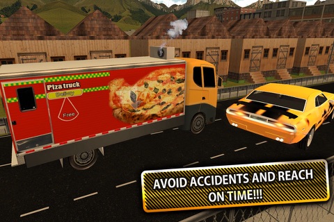 City Pizza Boy: Fast Food Delivery Truck Simulator screenshot 4