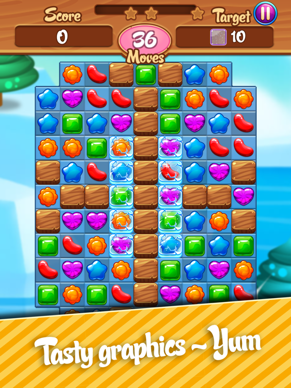 Screenshot #4 pour délicieux bonbons - Match 3