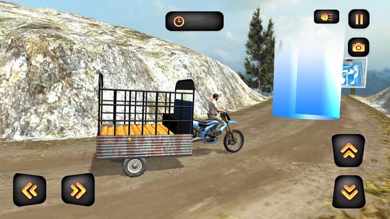 Off-Road Tuk Tuk Jinrikisha Camión de la comida screenshot 2