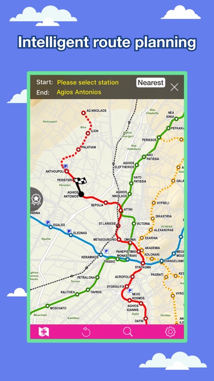 Athens Transport Map - Subway Map & Route Planne.