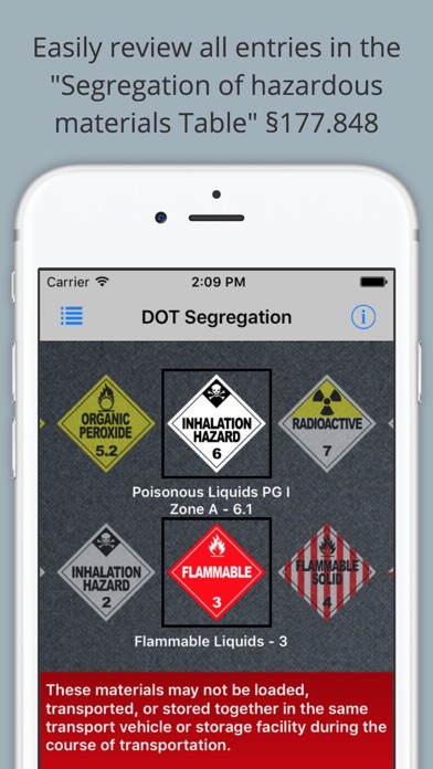 Hazmat Load  Segregation Guideのおすすめ画像2