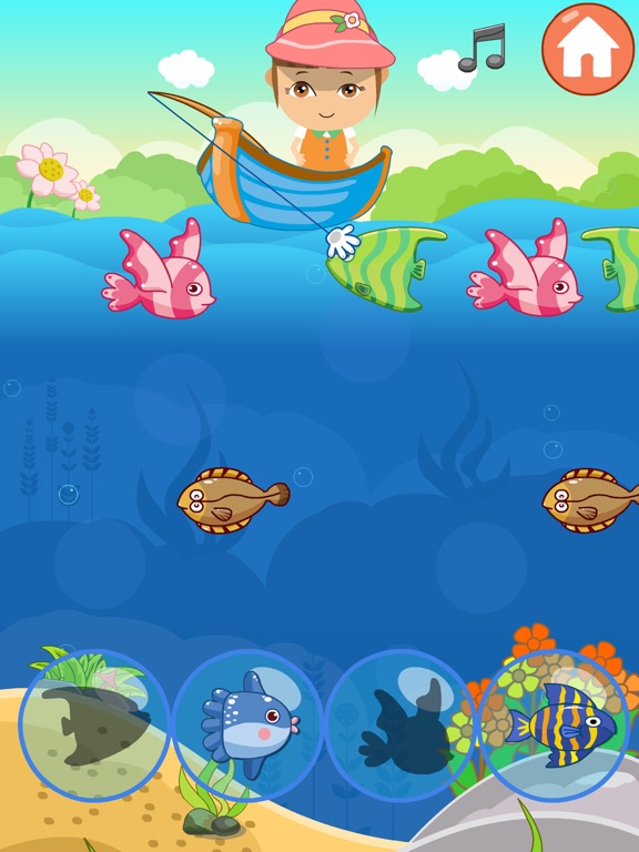 Screenshot #5 pour Amy Fishing Game free For Kids and toddlers