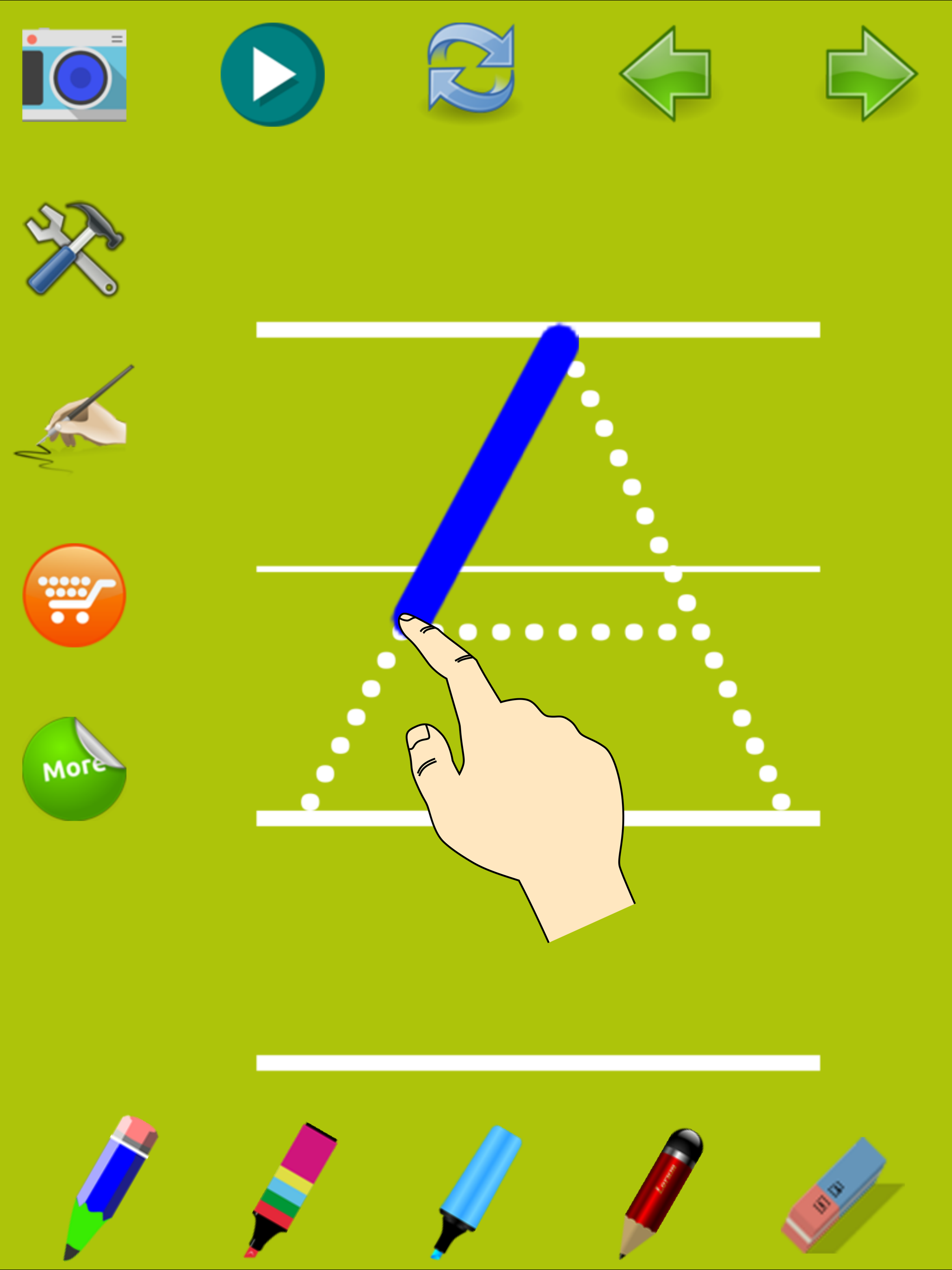 Trace Letter Level 11, Upperca