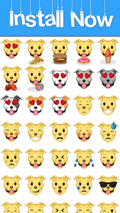 Pitmoji - Pit Bull Emoji & Stickers screenshot-4