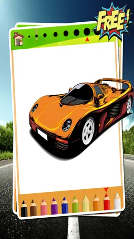Game screenshot Car Coloring Book - car painting for kids toddlers and preschoolers kindergarten free games hack