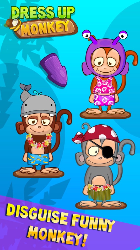 #2. Dress Up Monkey (iOS) 由: Alina Sapolgina