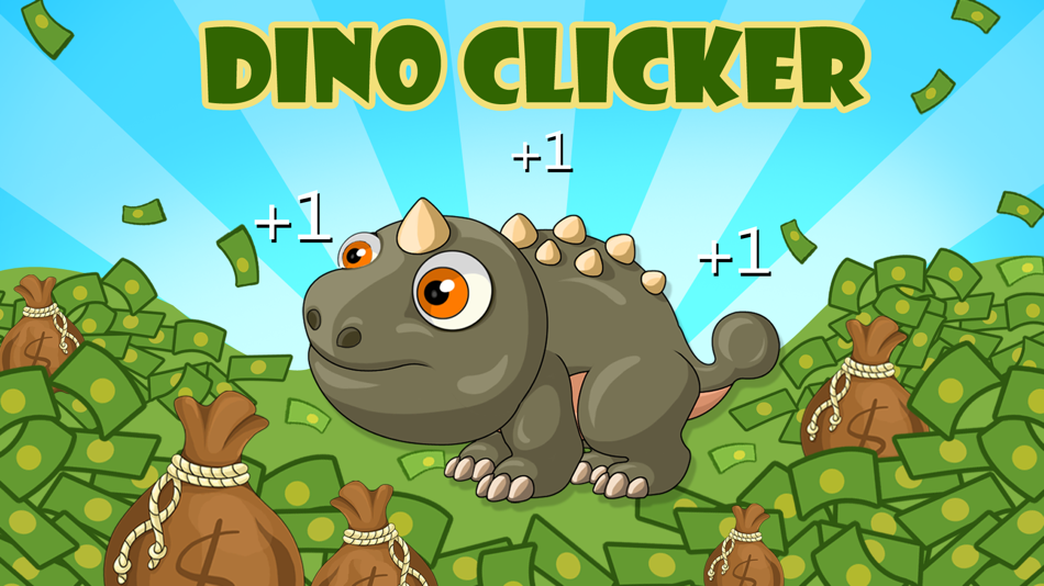 #1. Dino Clicker (iOS) Bởi: Zia U