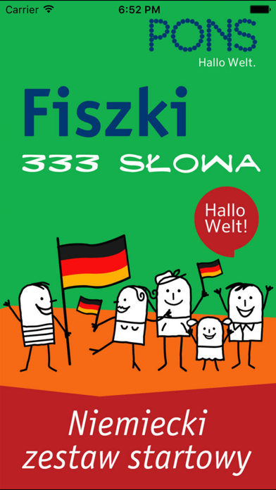 How to cancel & delete Fiszki 333 słowa - Niemiecki zestaw startowy from iphone & ipad 1