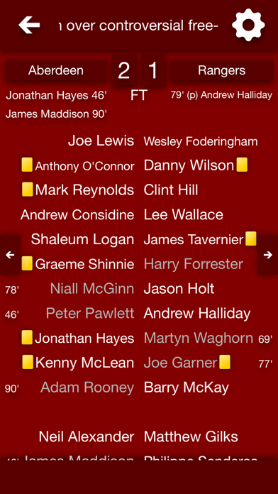 Screenshot #3 pour All The News - Aberdeen FC Edition