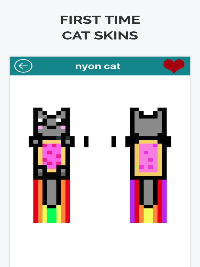 Cat Skins for Minecraft PE