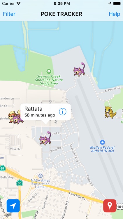 Poke Map Finder - Live Map for Pokemon GO