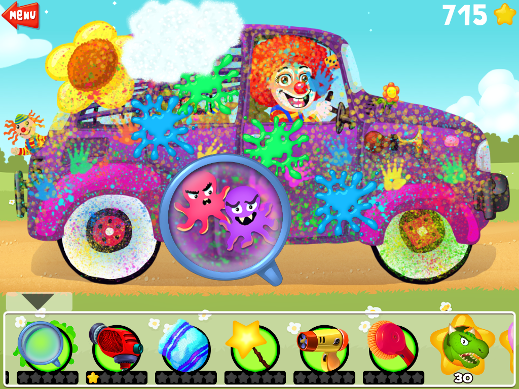 A Free Car Wash Game for Kids and Toddlers