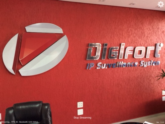 Digifort Mobile Camera iPad screenshot 3 - Business app