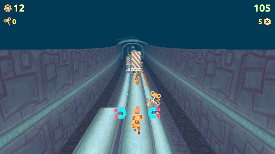 #1. New Survival Running : 3D Surfing Infinite Running Game (iOS) By: MUHAMMAD PARWANA