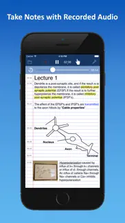 audionote lite - notepad and voice recorder iphone screenshot 1