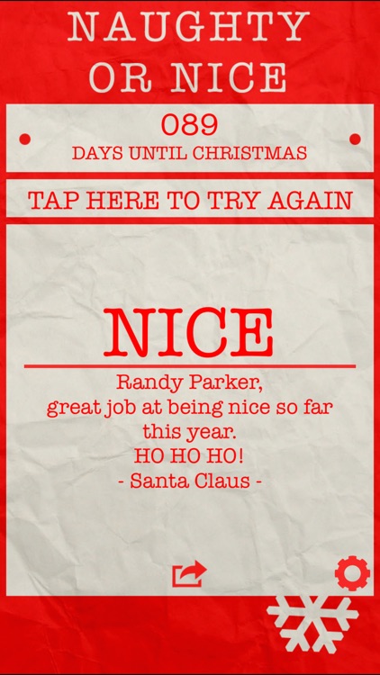 Santa's Naughty or Nice List Pro