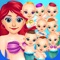 Mermaid Salon Make-Up Doctor Kids Games Free!