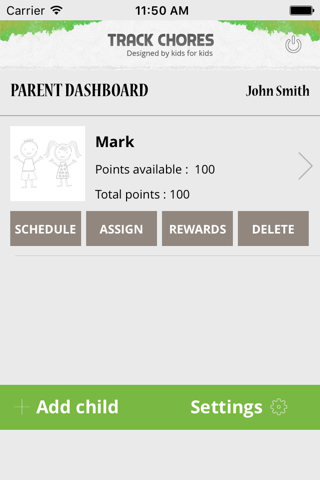 Track Chores 2.0 screenshot 3