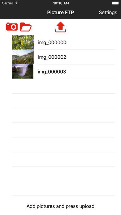 Screenshot #1 pour Picture FTP
