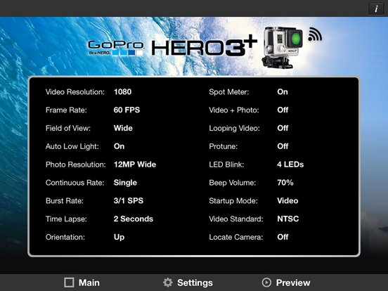 Screenshot #5 pour Remote Control for GoPro Hero 3+ Black
