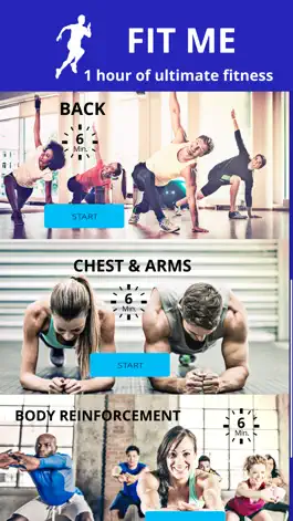 Game screenshot Fit Me - Fitness workout at home free hack