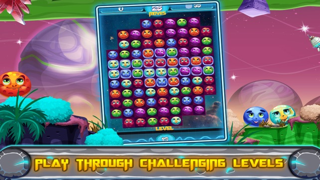 Galactic Burst - Free Match 3 Game(圖1)-速報App
